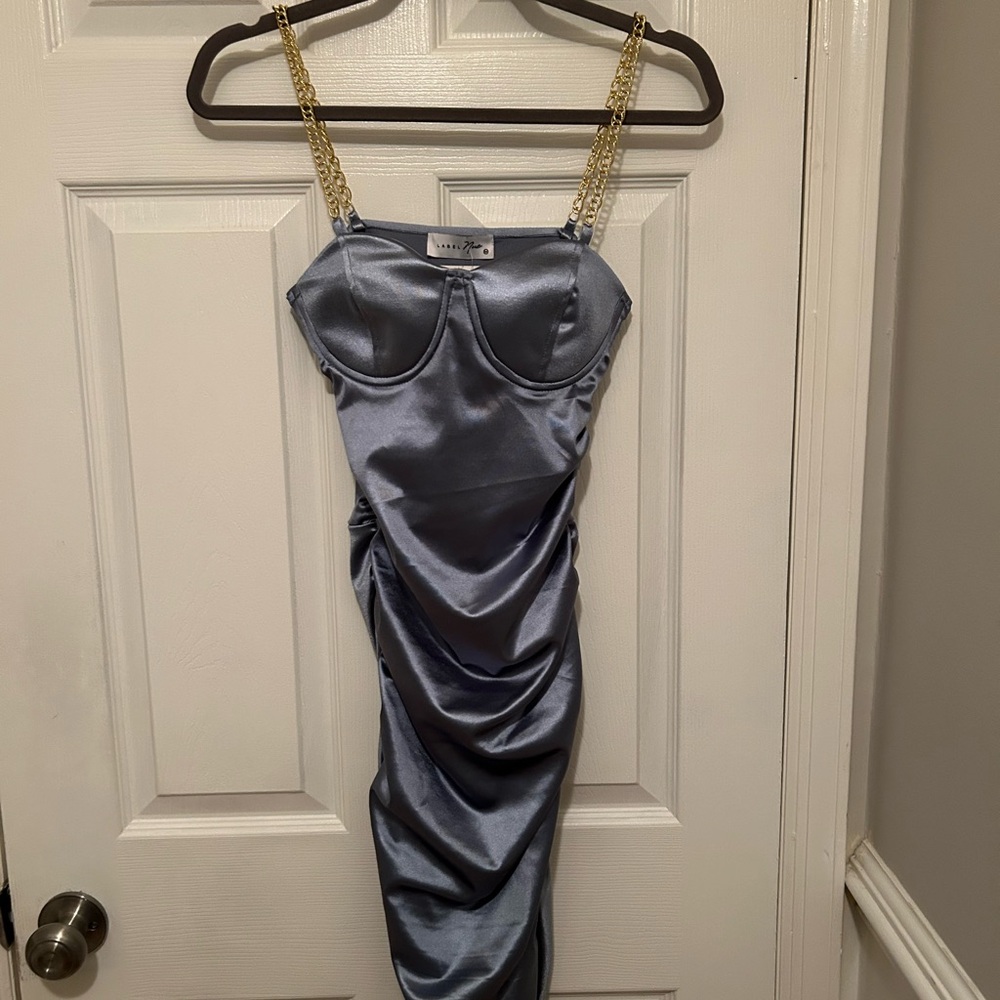 Label Nue Hope Blue Dress